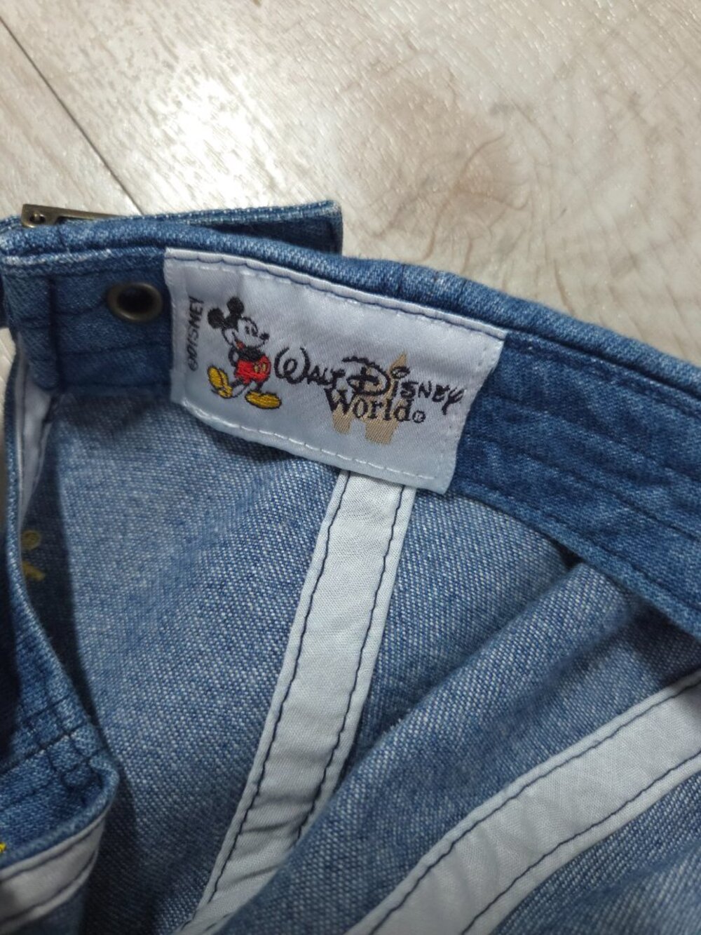 Vintage 90s Peace Love Mickey Disney Hat - Picture 6 of 9